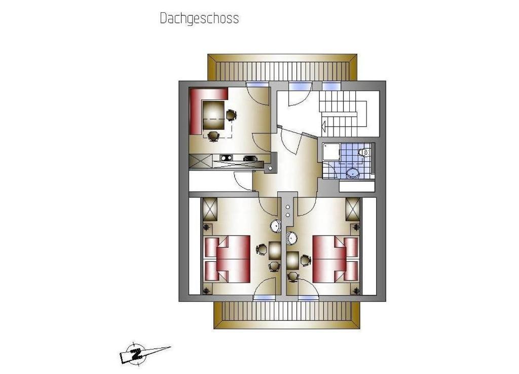 Appartements Alpenblick Finkenberg Ruang foto